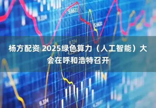 杨方配资 2025绿色算力（人工智能）大会在呼和浩特召开